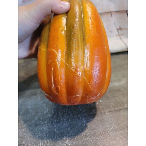 Halloween pumpkin AS IS fall Decor figure Thanksgiving - Picture 6 of 7